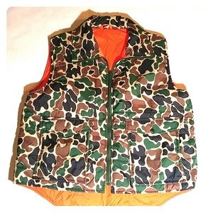 Reversible camo vest
